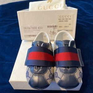 NEW Baby GUCCI Crib Shoes
